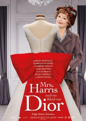 Plakatmotiv: Mrs. Harris und ein Kleid von Dior