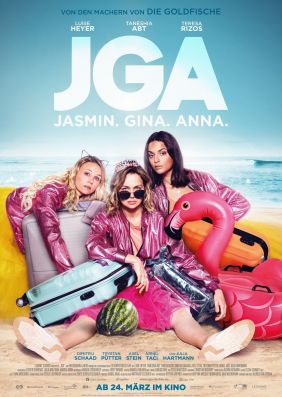 Plakatmotiv: JGA: Jasmin. Gina. Anna.