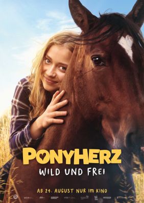 Plakatmotiv: Ponyherz - Wild und frei!