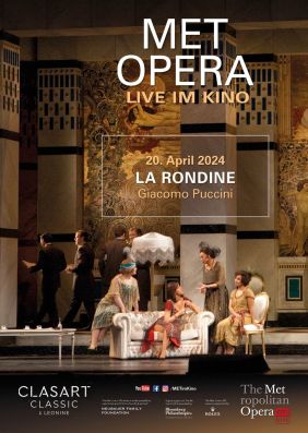 Plakatmotiv: Met Opera 2023/24: Giacomo Puccini LA RONDINE